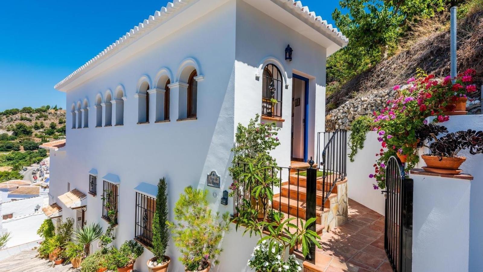 Casa Arcos De Almona Frigiliana By Ruralidays Villa Exteriör bild