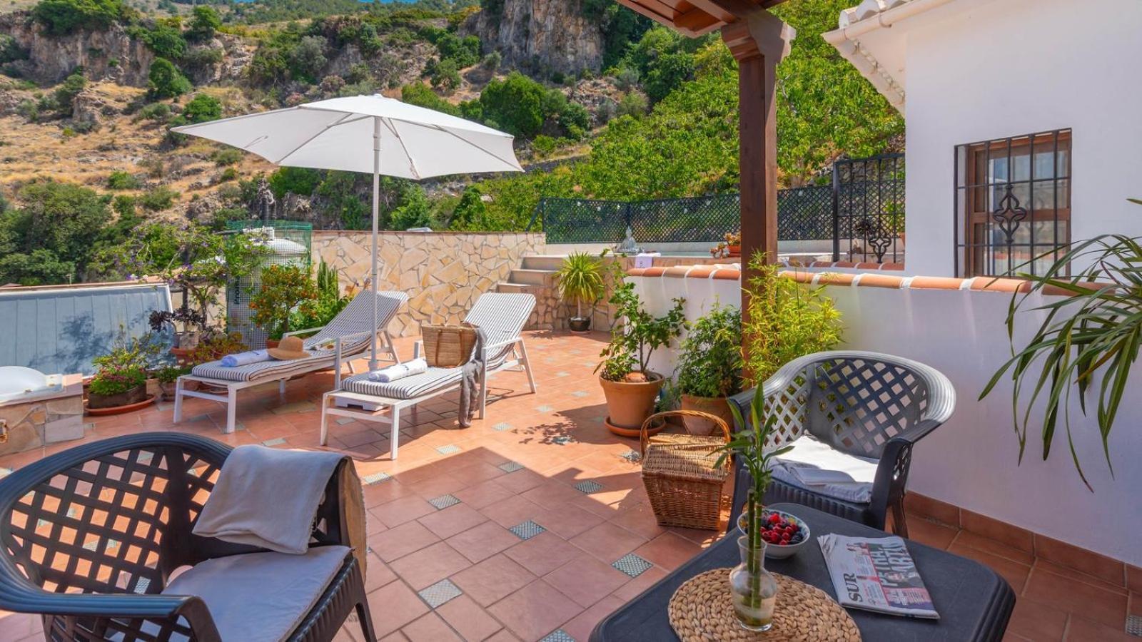 Casa Arcos De Almona Frigiliana By Ruralidays Villa Exteriör bild