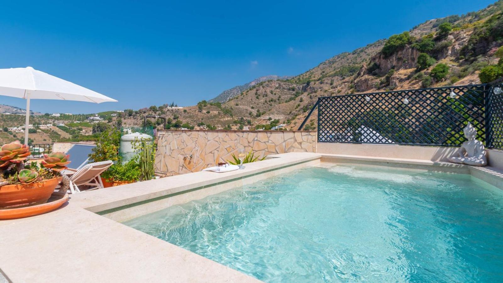 Casa Arcos De Almona Frigiliana By Ruralidays Villa Exteriör bild