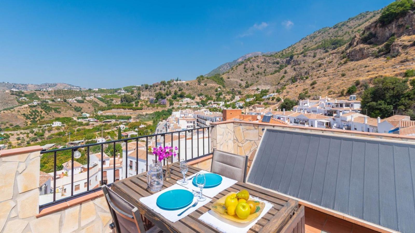 Casa Arcos De Almona Frigiliana By Ruralidays Villa Exteriör bild