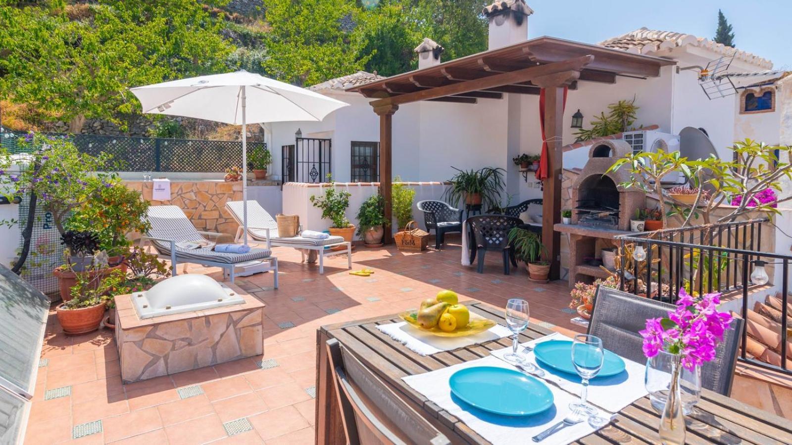 Casa Arcos De Almona Frigiliana By Ruralidays Villa Exteriör bild
